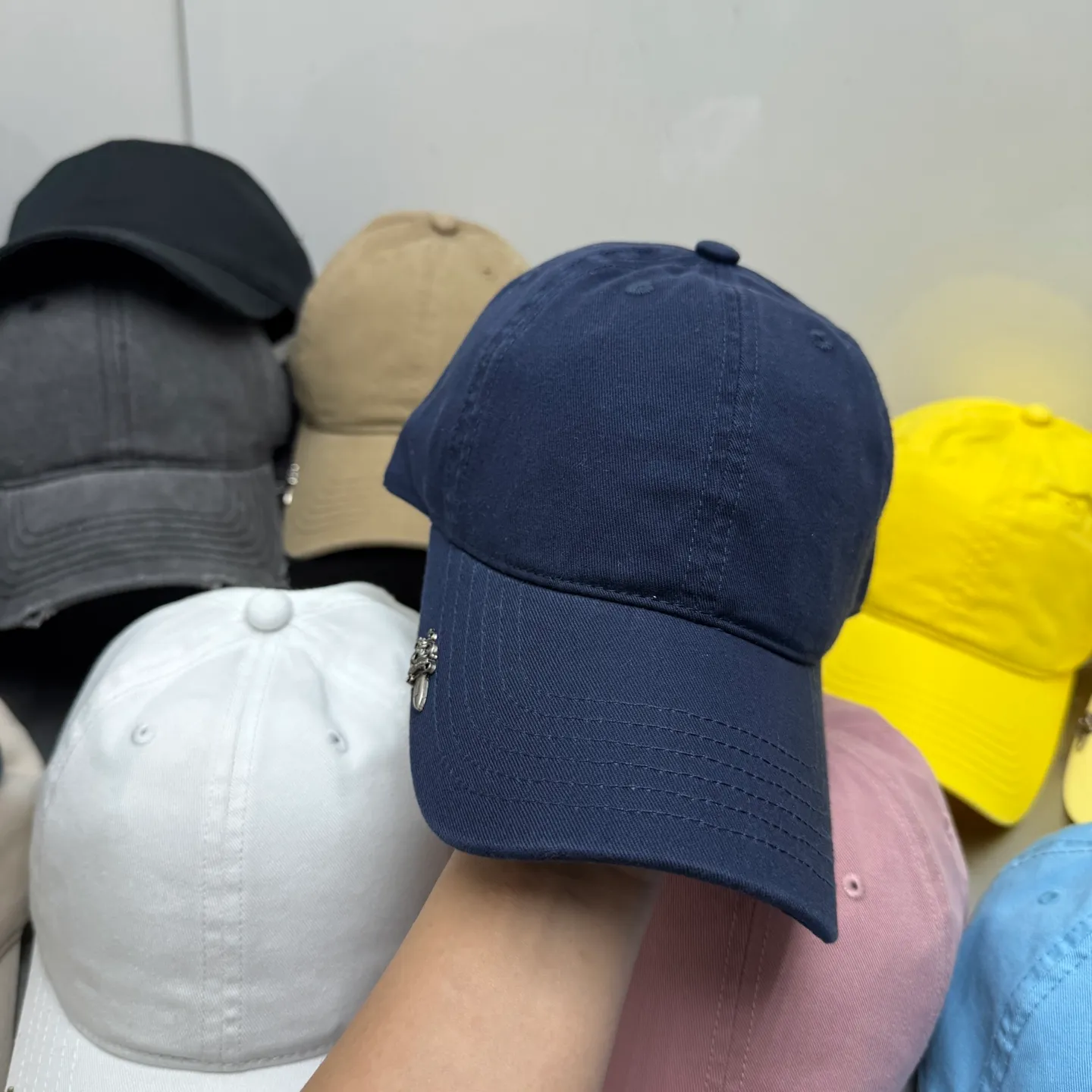 Crow Heart Soft Top Spring and Summer Baseball Cap